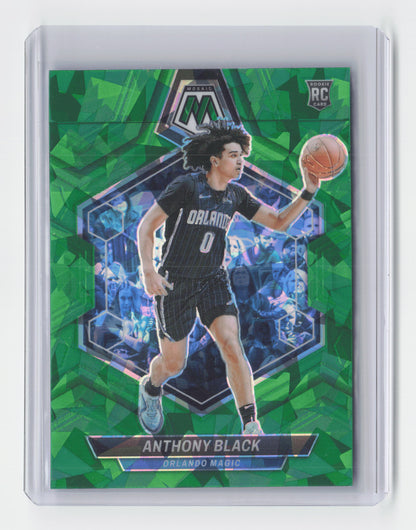 2023-24 ANTHONY BLACK Rookie Green Cracked Ice - Mosaic - Magic #225