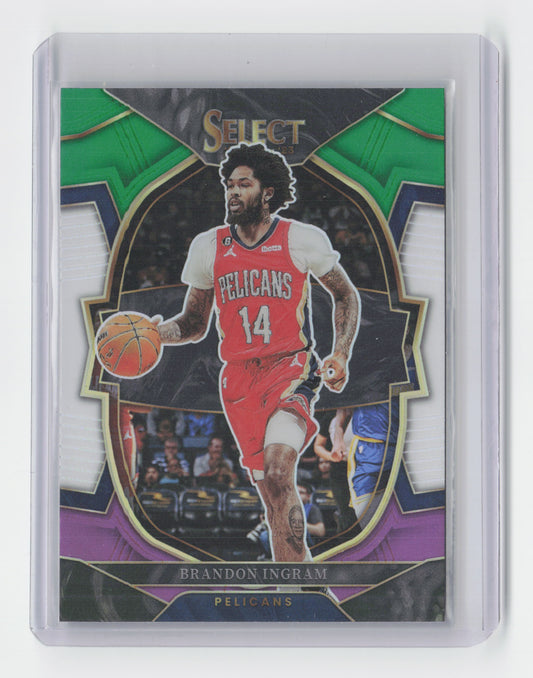 2022-23 BRANDON INGRAM Rookie Tri Colour - Select - Pelicans #59