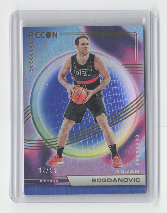 2022-23 BOJAN BOGDANOVIC 92/99 - Recon - Pistons #3
