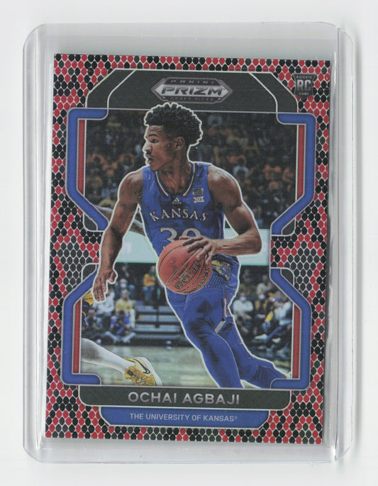 2022-23 OCHAI AGBAJI Rookie Venom Snake Skin SSP - Prizm - #67