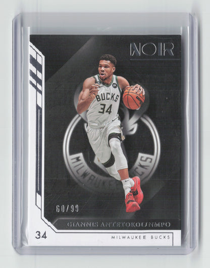 2022-23 GIANNAS ANTETOKOUNMPO Association Edition 60/99 - Noir - Bucks #49
