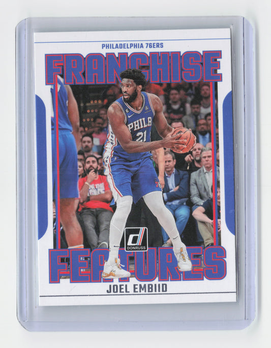 2023-24 JOEL EMBIID Franchise Features - Donruss - 76ers - #3