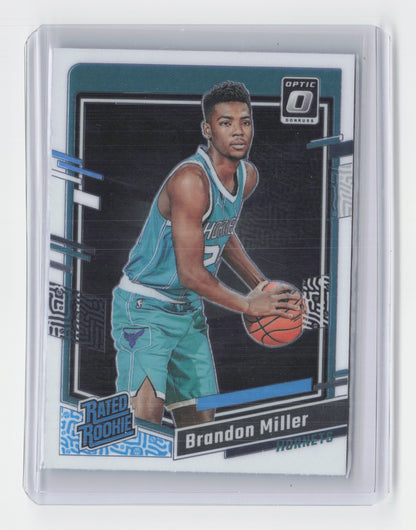 2023-24  BRANDON MILLER Rated Rookie - Optic - Hornets - #219