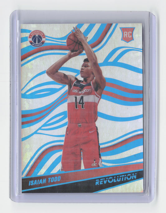2021-22  ISAIAH TODD Rookie Anniversary - Revolution - Wizards - #110