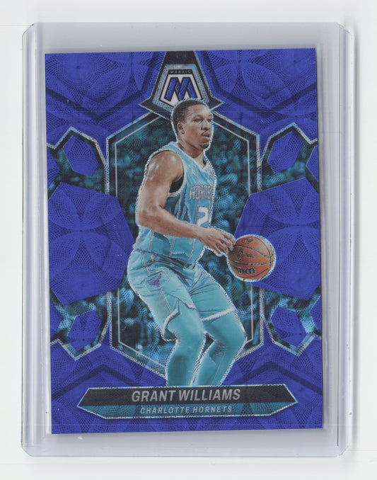 2023-24 GRANT WILLIAMS 11/25 RC Blue International Mosaic Hornets #194