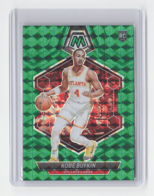 2023-24 KOBE BUFKIN 58/75 Green RC Mosaic #201