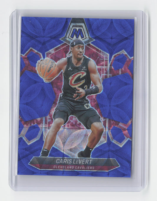 2023-24 CARIS LEVERT 02/25 Blue Mosaic Cavs #46