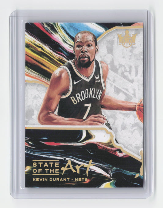 2021-22 KEVIN DURANT State Of The Art Case Hit SSP Court Kings #6