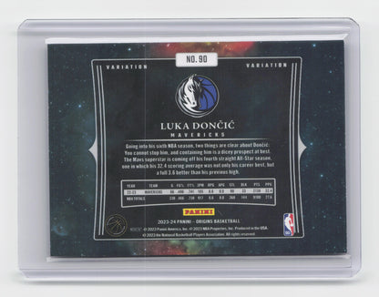 2023-24  LUKA DONCIC Base Variation SP - Origins Hobby - Mavericks #90