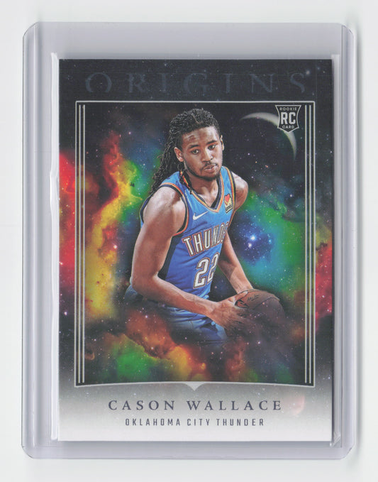 2023-24 CASON WALLACE - Rookie Base - Origins - OKC #88