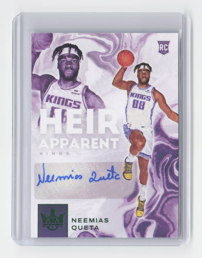 2021-22 NEEMIAS QUETA - Heir Apparent - Court Kings - Kings