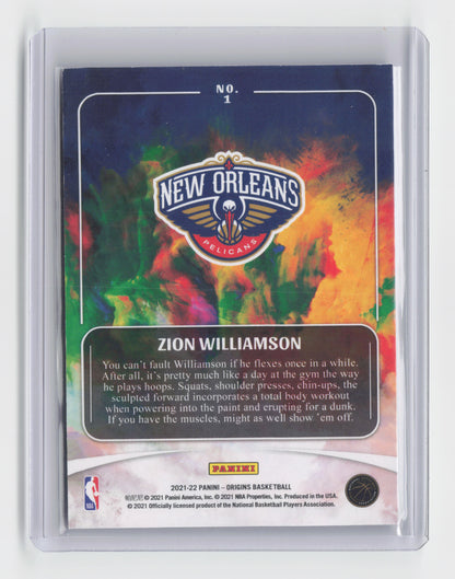 2023-24 ZION WILLIAMSON - Base - Origins - Pelicans #1