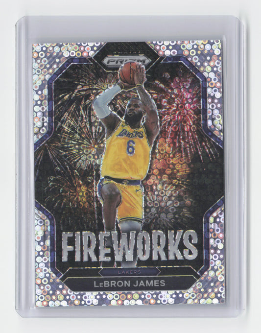 2022-23 LEBRON JAMES - Fireworks Disco - Mosaic - Lakers #10