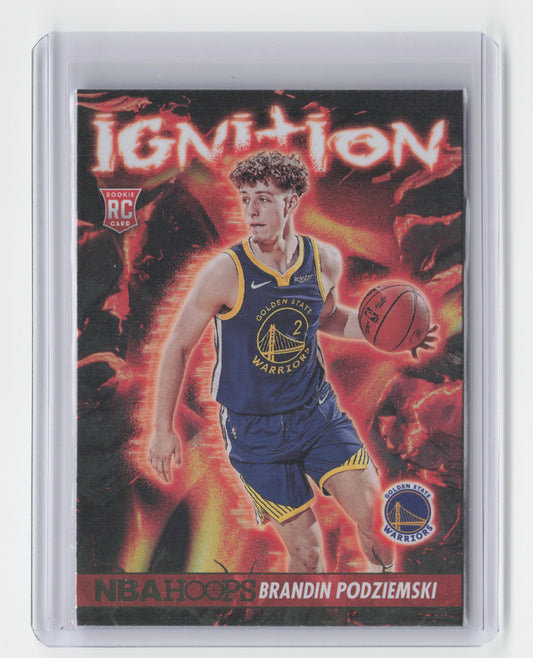 2023-24 BRANDIN PODZIEMSKI - Ignition Holo - Hoops - Warriors #18