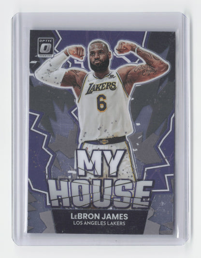 2022-23 LEBRON JAMES My House base Insert - Optic - Lakers #4