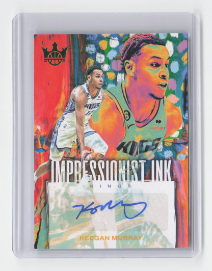 2023-24 KEEGAN MURRAY Impressionist Ink Auto - Court Kings - Kings