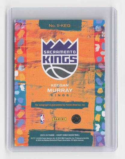 2023-24 KEEGAN MURRAY Impressionist Ink Auto - Court Kings - Kings