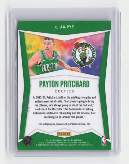 2023-24 Payton Pritchard - Ascension Auto 3/99 - Phoenix - Celtics