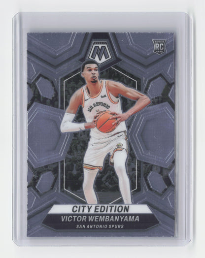 2023-24 VICTOR WEMBANYAMA - Rookie City Edition - Mosaic - Spurs #282