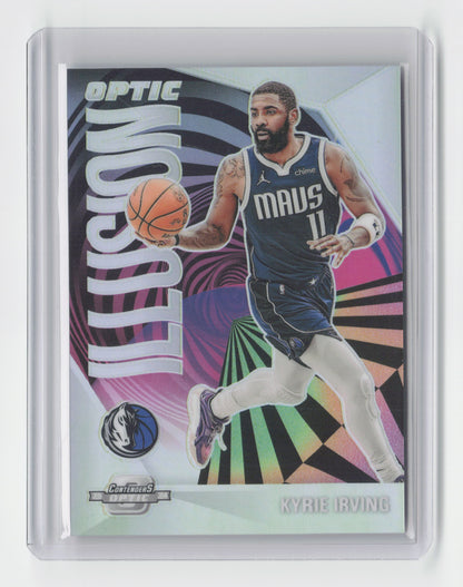 2023-24 KYRIE IRVING - Optic Illusion Holo - Contenders Optic - Mavericks #14