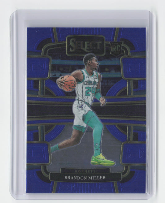 2023-24 BRANDON MILLER - Concourse Rookie Base - Select - Hornets #80