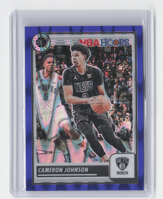 2023-24 CAM JOHNSON - Seismic 09/99 - Hoops Premium Stock - Nets #93