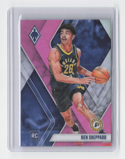 2023-24 BEN SHEPPARD - Pink 104/175 Rookie - Phoenix - Pacers #253