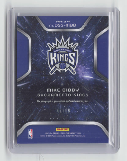 2023-24 MIKE BIBBY - Deep Space 47/99 - Spectra - Kings
