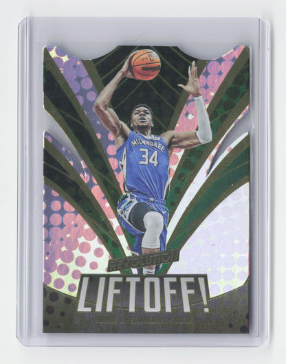 2023-24 GIANNIS ANTETOKOUNMPO - Lift Off Die Cut - Revolution - Bucks #5