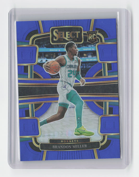 2023-24 BRANDON MILLER - Concourse Holo - Select - Hornets #80