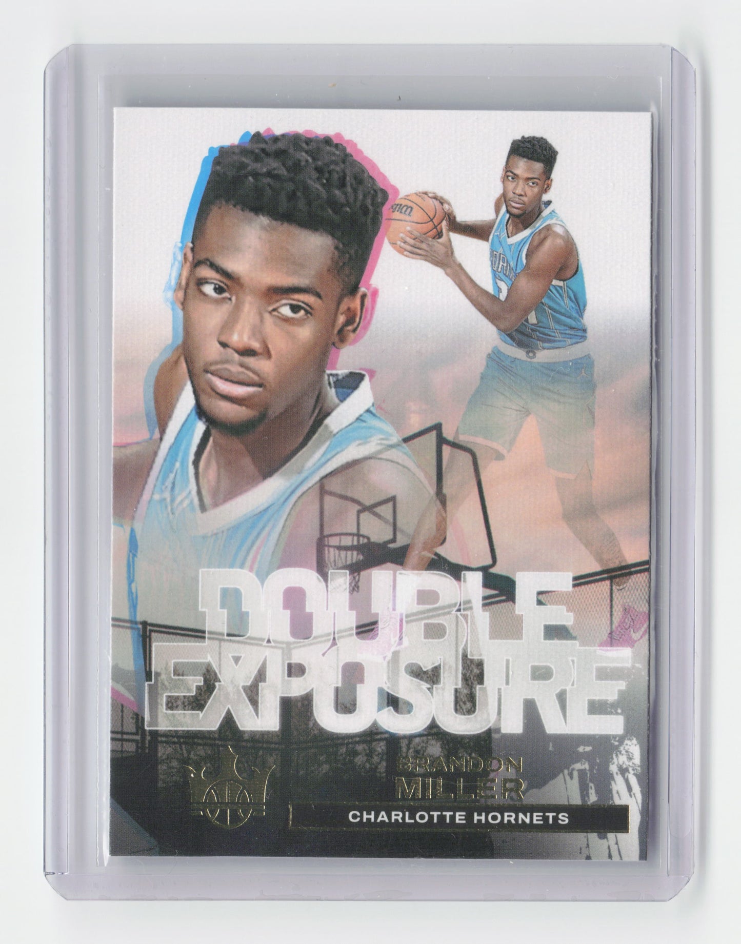 2023-24 BRANDON MILLER - Double Exposure Rookie - Court Kings - Hornets #20