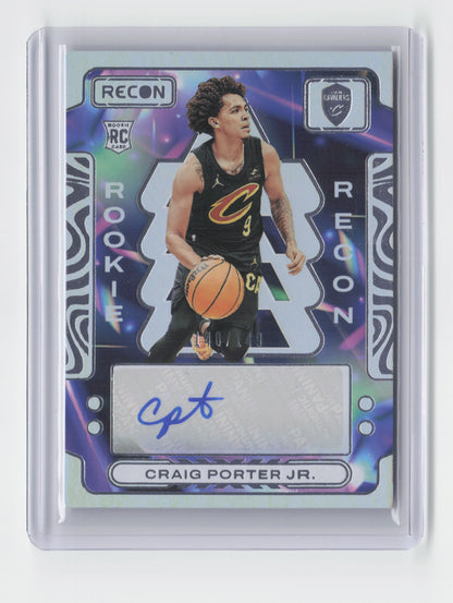 2023-24 CRAIG PORTER JR. - Rookie Recon Autograph 140/149 - Recon - Cavaliers
