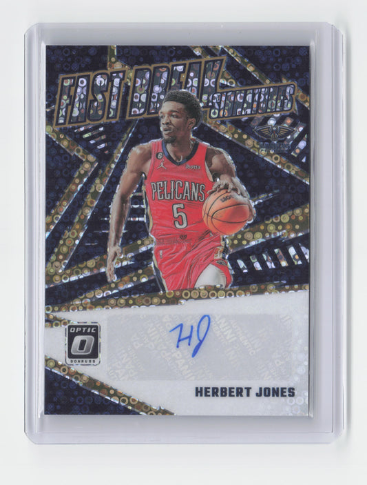 2023-24 Herbert Jones - Fast Break Signatures - Optic - Pelicans