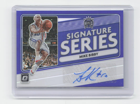 2020-21 - Mike Bibby - Signature Series - Optic - Kings