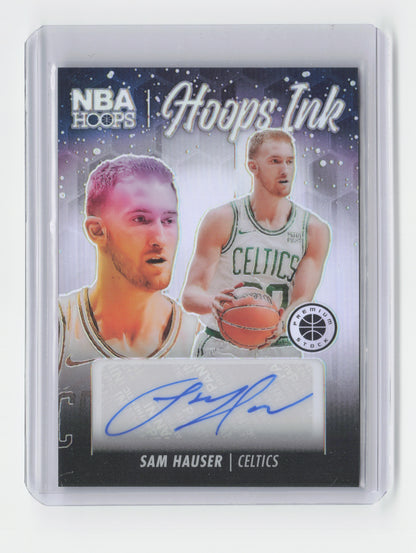 2023-24 - SAM HAUSER - Hoops Ink Autograph - Hoops - Celtics