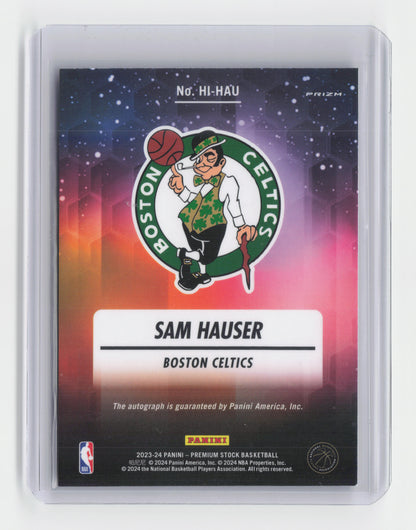 2023-24 - SAM HAUSER - Hoops Ink Autograph - Hoops - Celtics