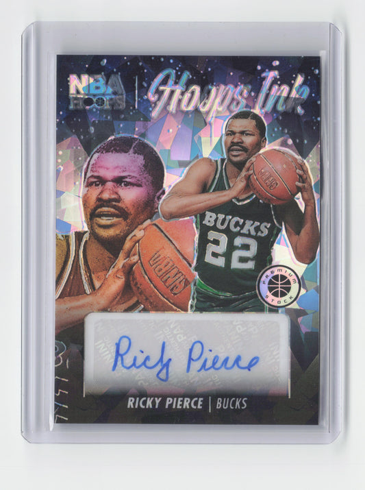 2023-24 - RICKY PIERCE - Hoops Ink Autographs  - Hoops - Bucks