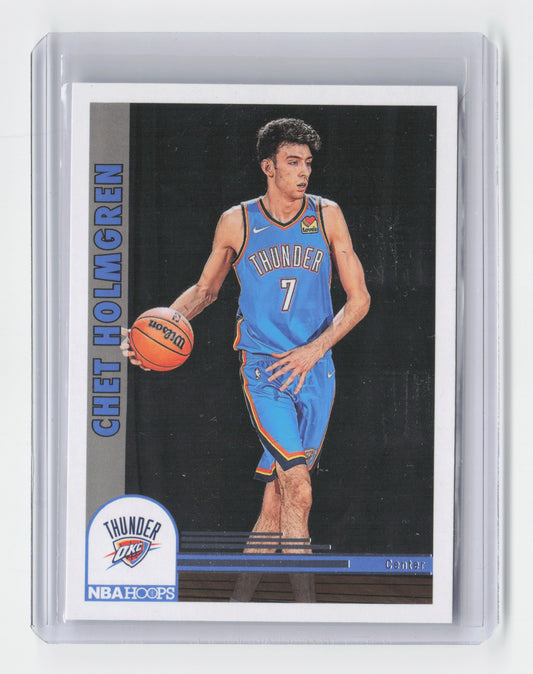 2022-23 CHET HOLMGREN - Rookie Insert - Hoops - OKC #282