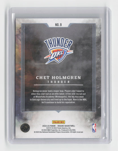2022-23 CHET HOLMGREN - Taking the Leap Rookie - Origins - OKC #9