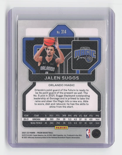 2021-22 JALEN SUGGS - Rookie Base - Prizm - Magic #314