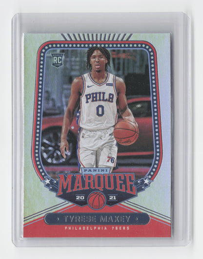2020-21 - TYRESE MAXEY - Marquee Rookie Insert  - Chronicles - 76ers #260