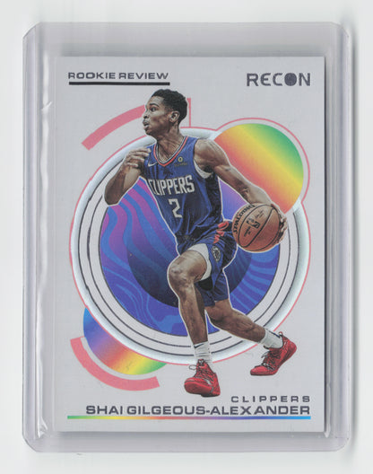 2022-23 - SHAI GILGEOUS-ALEXANDER - Rookie Review - Recon -  Clippers #10
