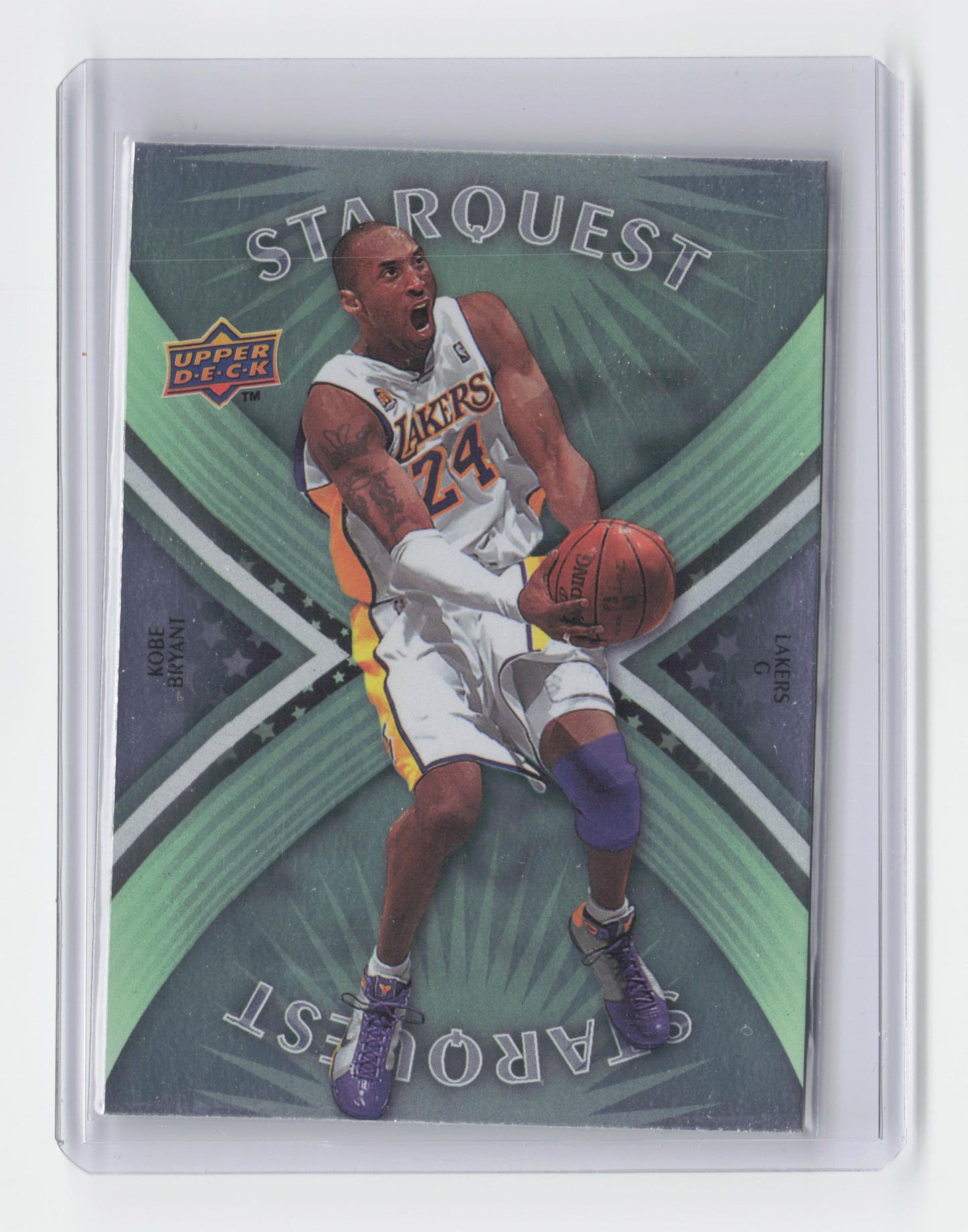 2008 - 09 - KOBE BRYANT - First Edition STARQUEST Green Card - Upper Deck #5