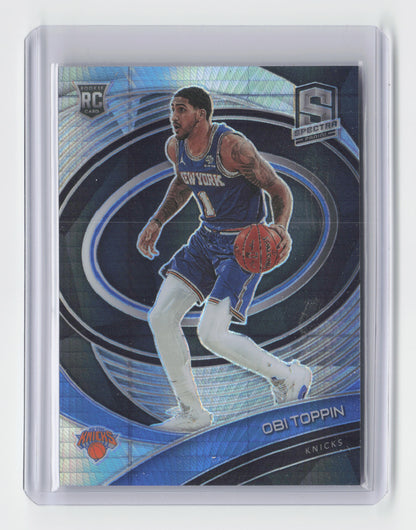 2020 - 21 - OBI TOPPIN - Rookie Base - Spectra - Knicks #123
