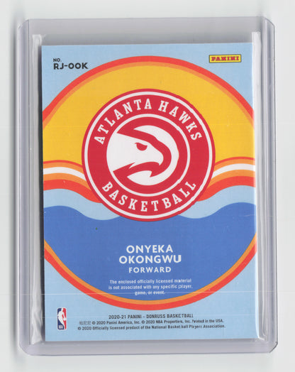 2020-21 - ONYEKA OKONGWU  - Rookie Jersey Kings - Donruss - Hawks