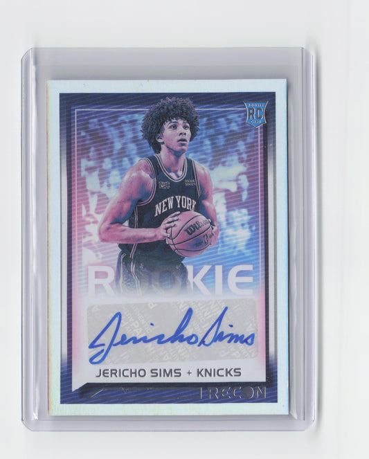 2021-22 JERICHO SIMS - Rookie Autograph - Recon - Knicks