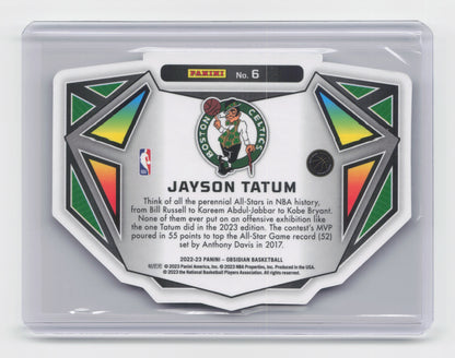 2022-23 JAYSON TATUM Vitreous Case Hit Obsidian Celtics #6