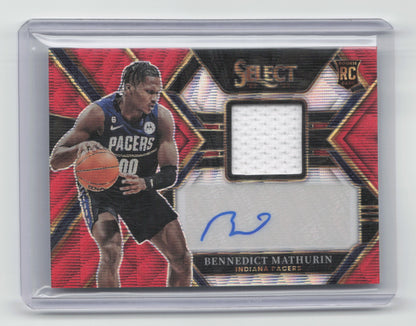 2022-23 BENNEDICT MATHURIN RPA Red Select Pacers #RJA-BNM